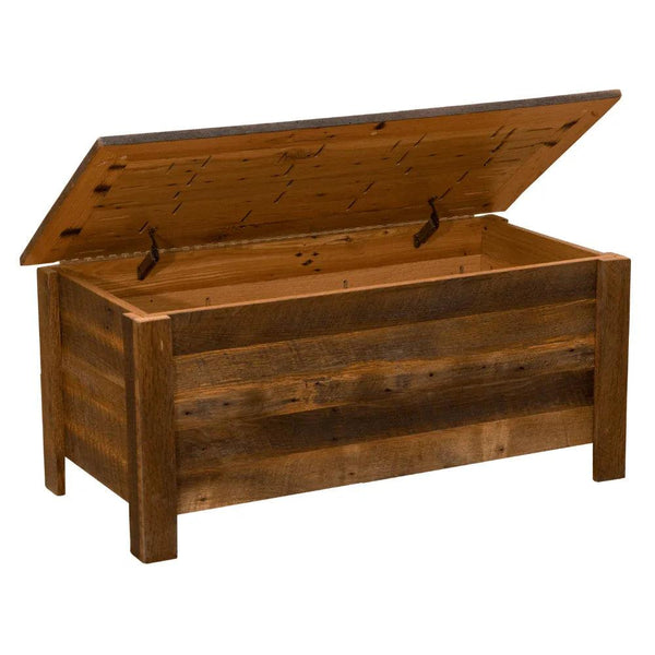 Barnwood Blanket Chest - Gifts for You 'n Me