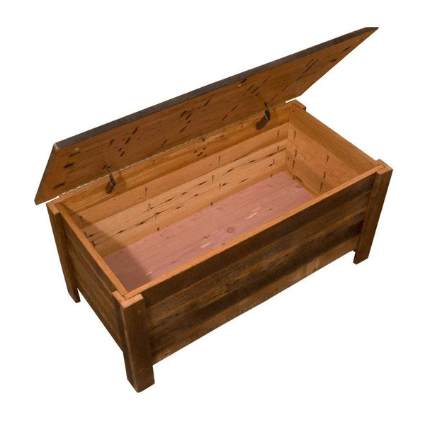 Barnwood Blanket Chest - Gifts for You 'n Me