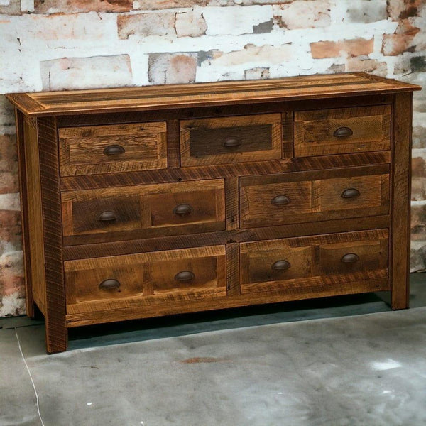 Barnwood 7 Drawer Chest - Gifts for You 'n Me