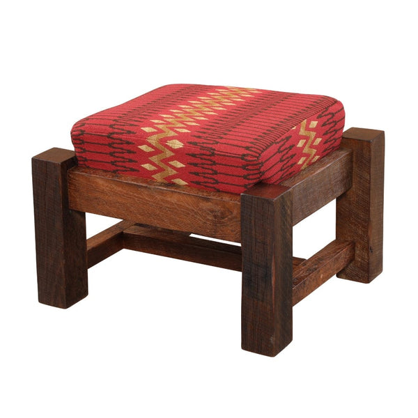Barnwood Ottoman