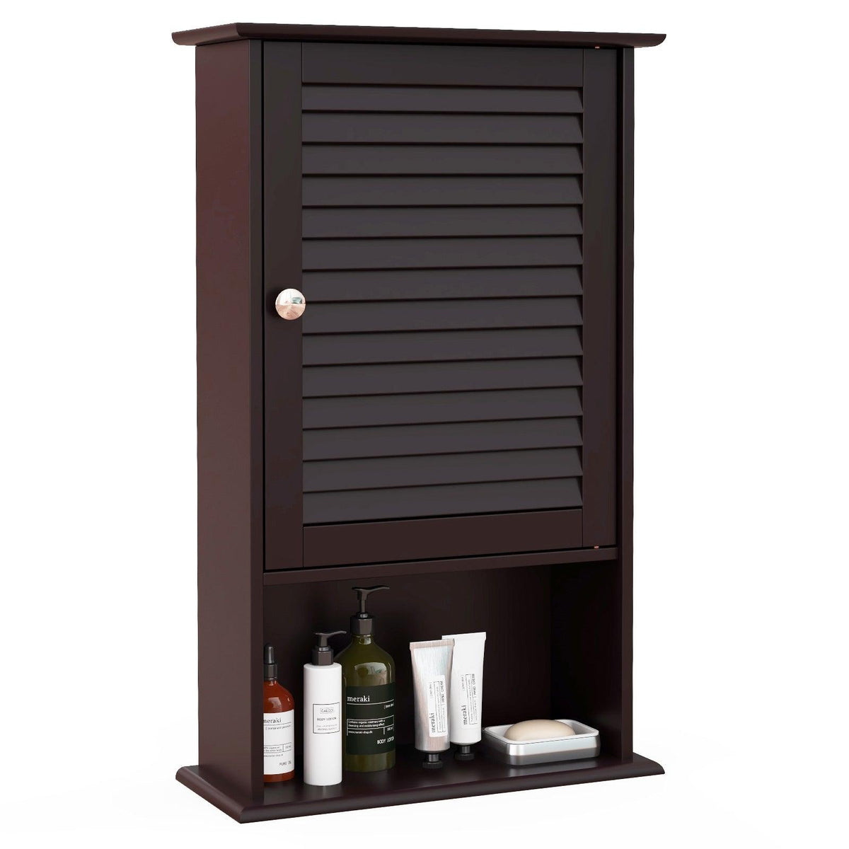 27.5 Inch H Wall Hanging Bathroom Storage Cabinet