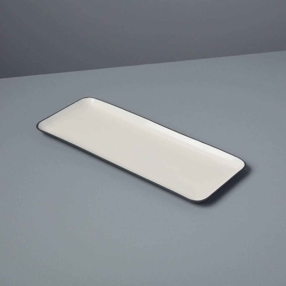 Easton Small Rectangular Platter, Graphite