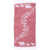 Turkish Towel | Body Towel | Canadian red and white