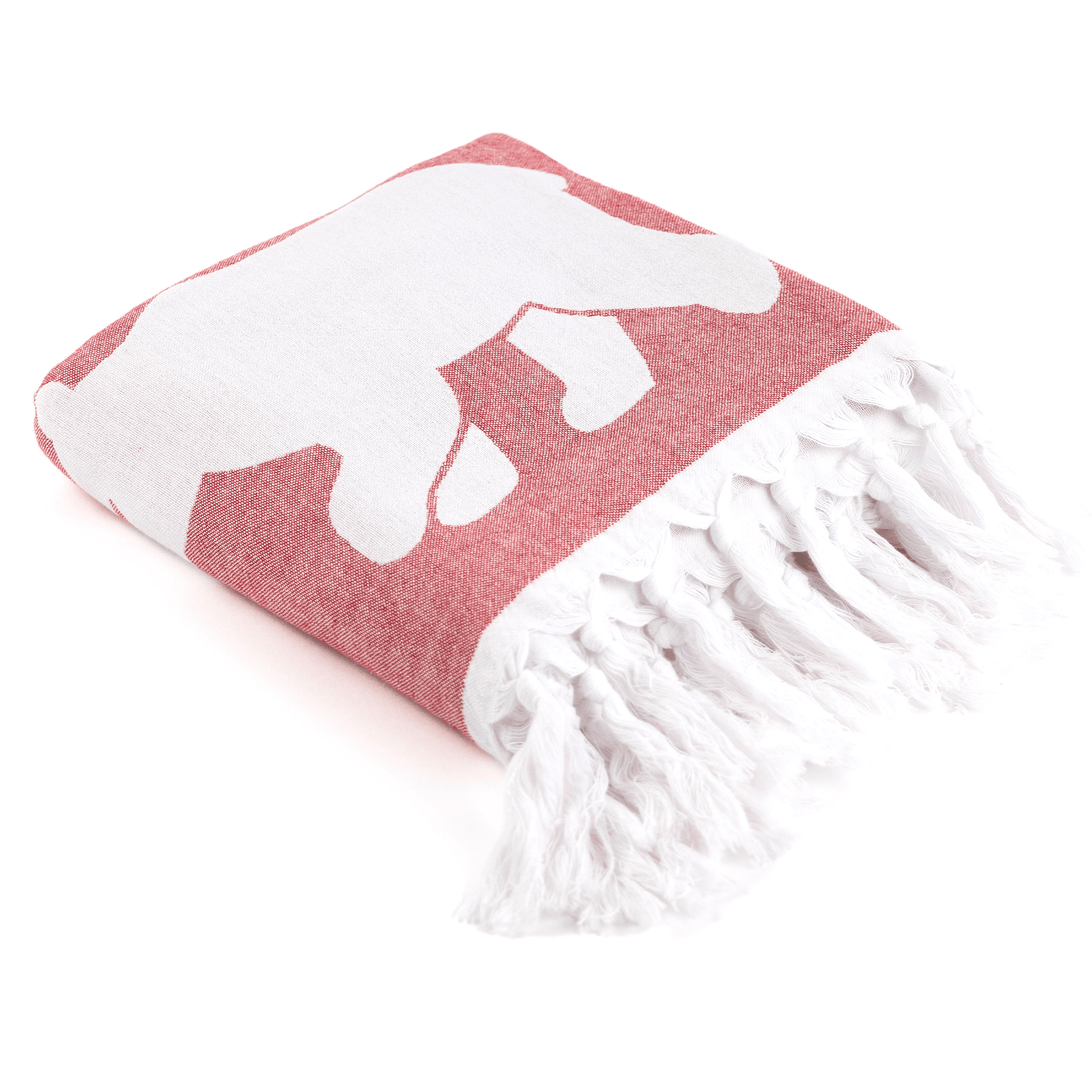 Turkish Towel | Body Towel | Canadian red and white