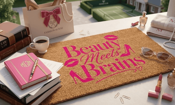 Beauty Meets Brains Coir Mat