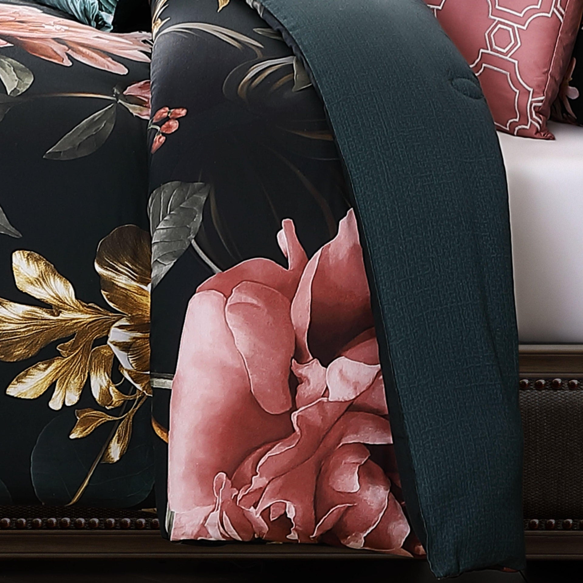 Bebejan Botanical Birds 5 Piece Reversible Comforter Set