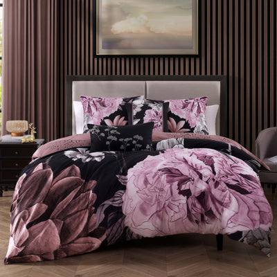 Bebejan Midnight Meadow 5 Piece Reversible Comforter Set