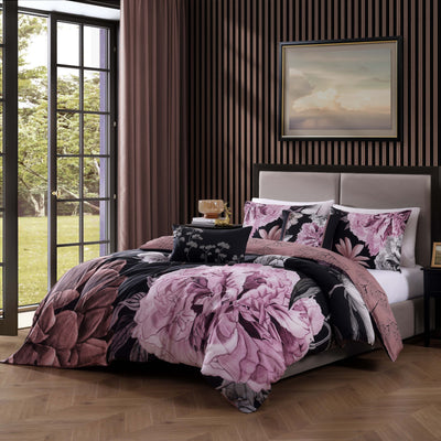 Bebejan Midnight Meadow 5 Piece Reversible Comforter Set
