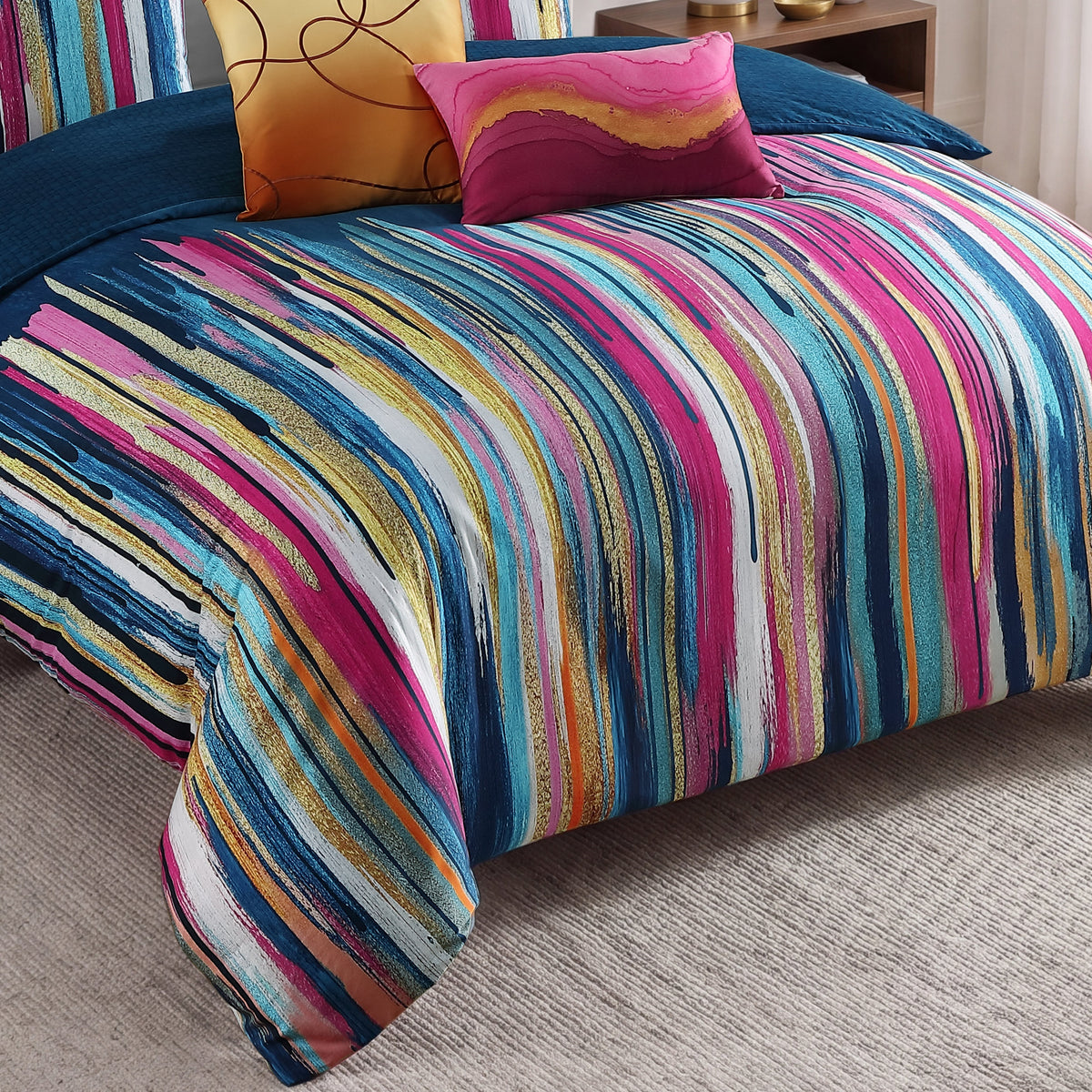 Bebejan Modern Palette 5 Piece Comforter Set