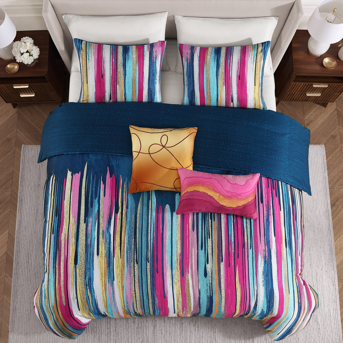 Bebejan Modern Palette 5 Piece Comforter Set
