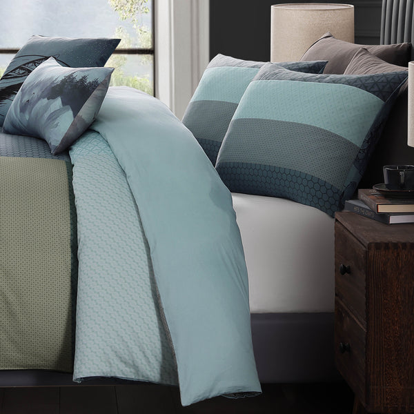 Bebejan Nature Blues 5 Piece Reversible Comforter Set