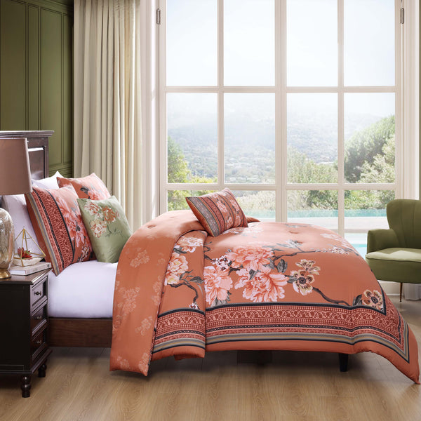 Bebejan Rossana 5 Piece Reversible Comforter Set