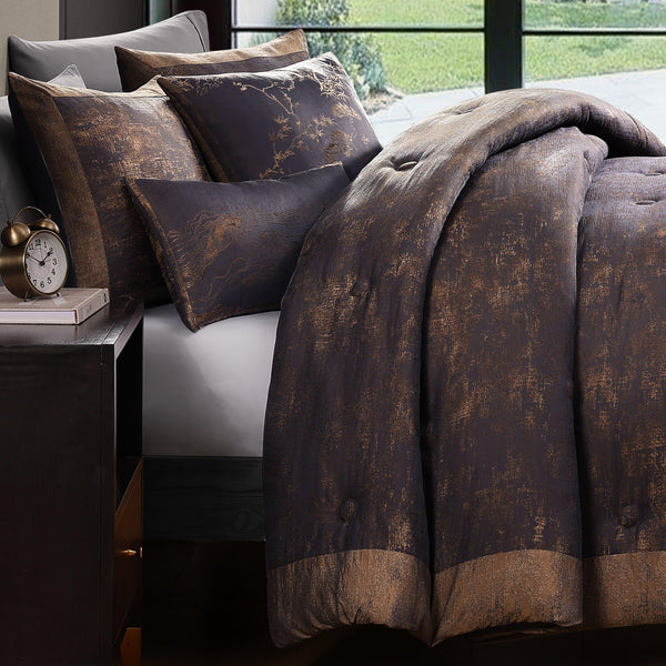 Bebejan Texture Jacquard 5 Piece Comforter Set