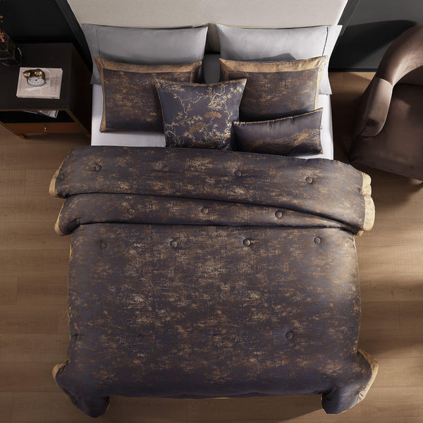 Bebejan Texture Jacquard 5 Piece Comforter Set