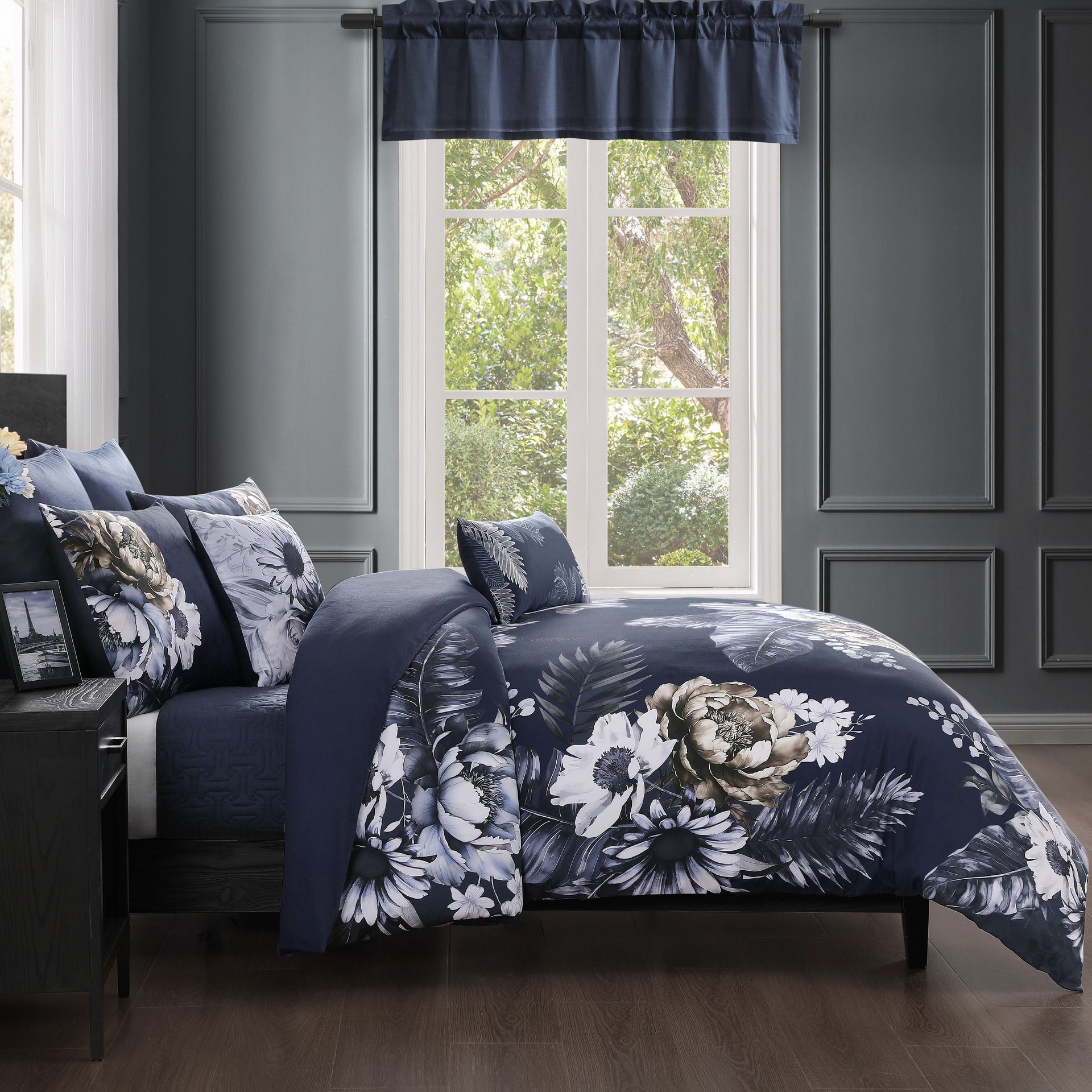 Bebejan Forget Me Not 5 Piece Reversible Comforter Set