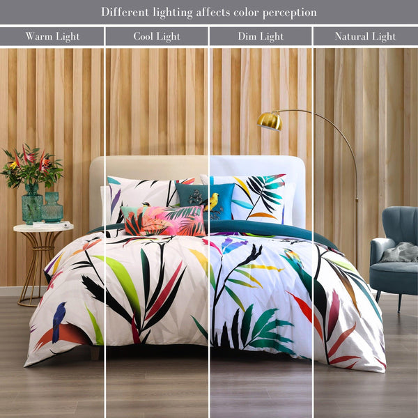 Bebejan Tropical Fusion 5 Piece Reversible Comforter Set