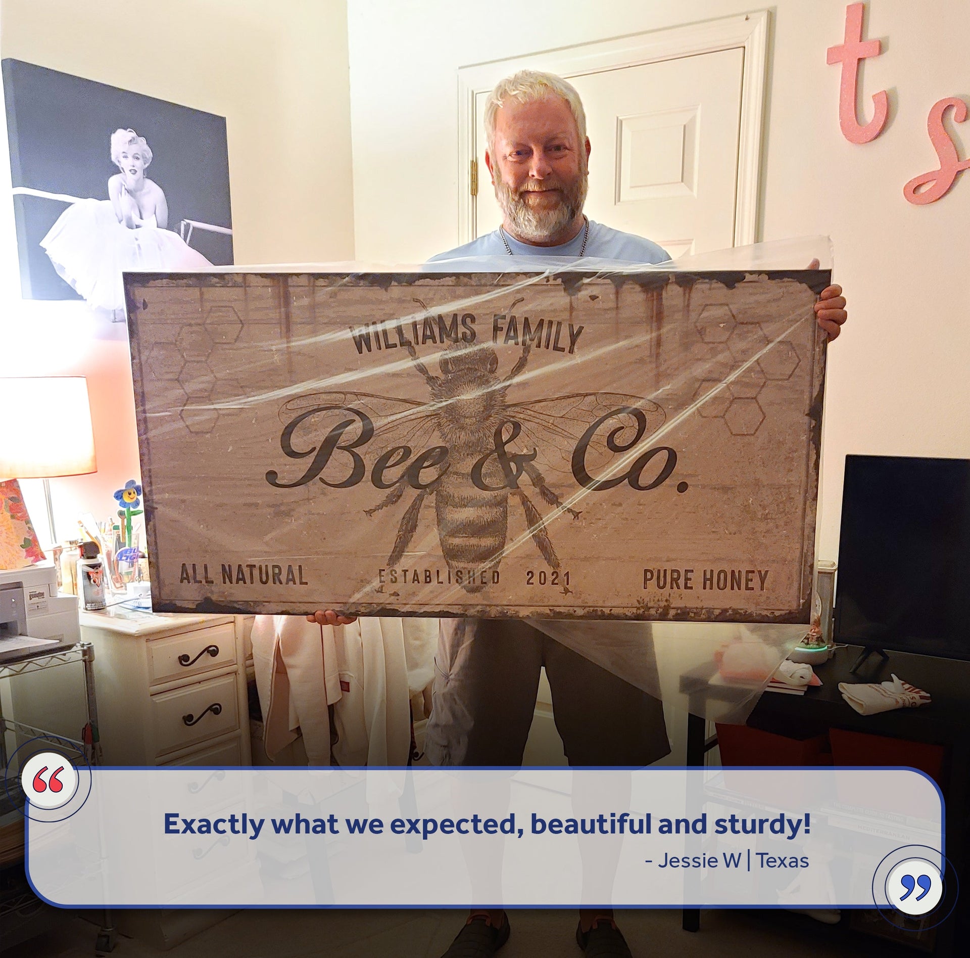 Bee and Co Sign II