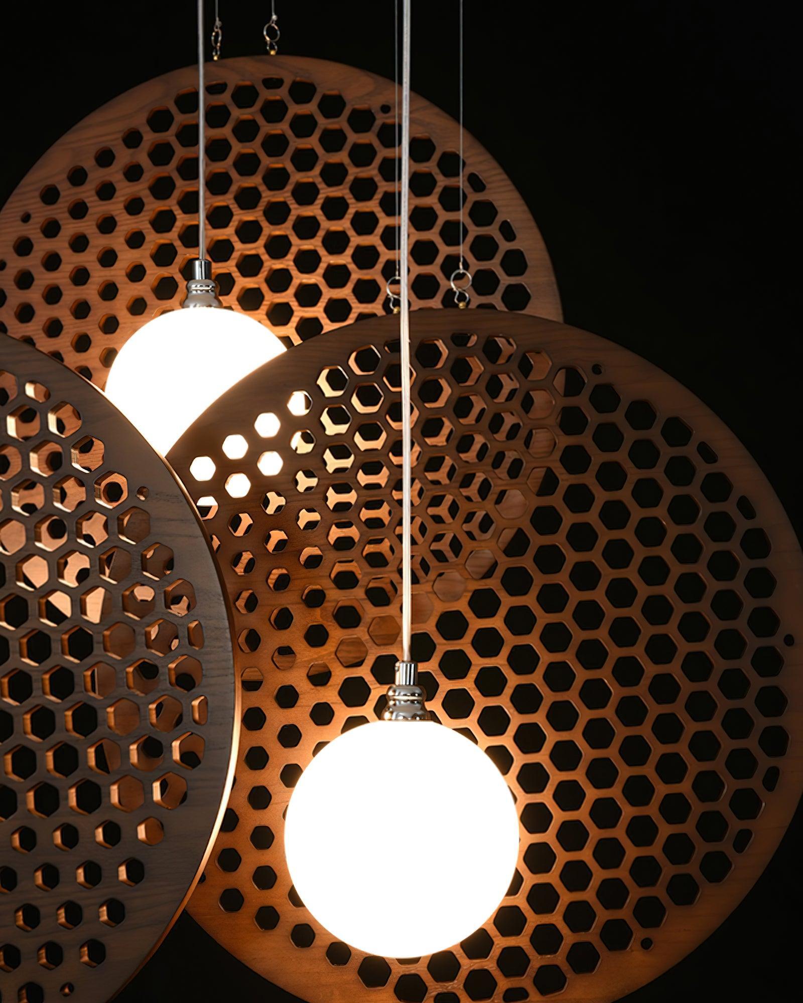 Bee Plate Chandelier 27.6