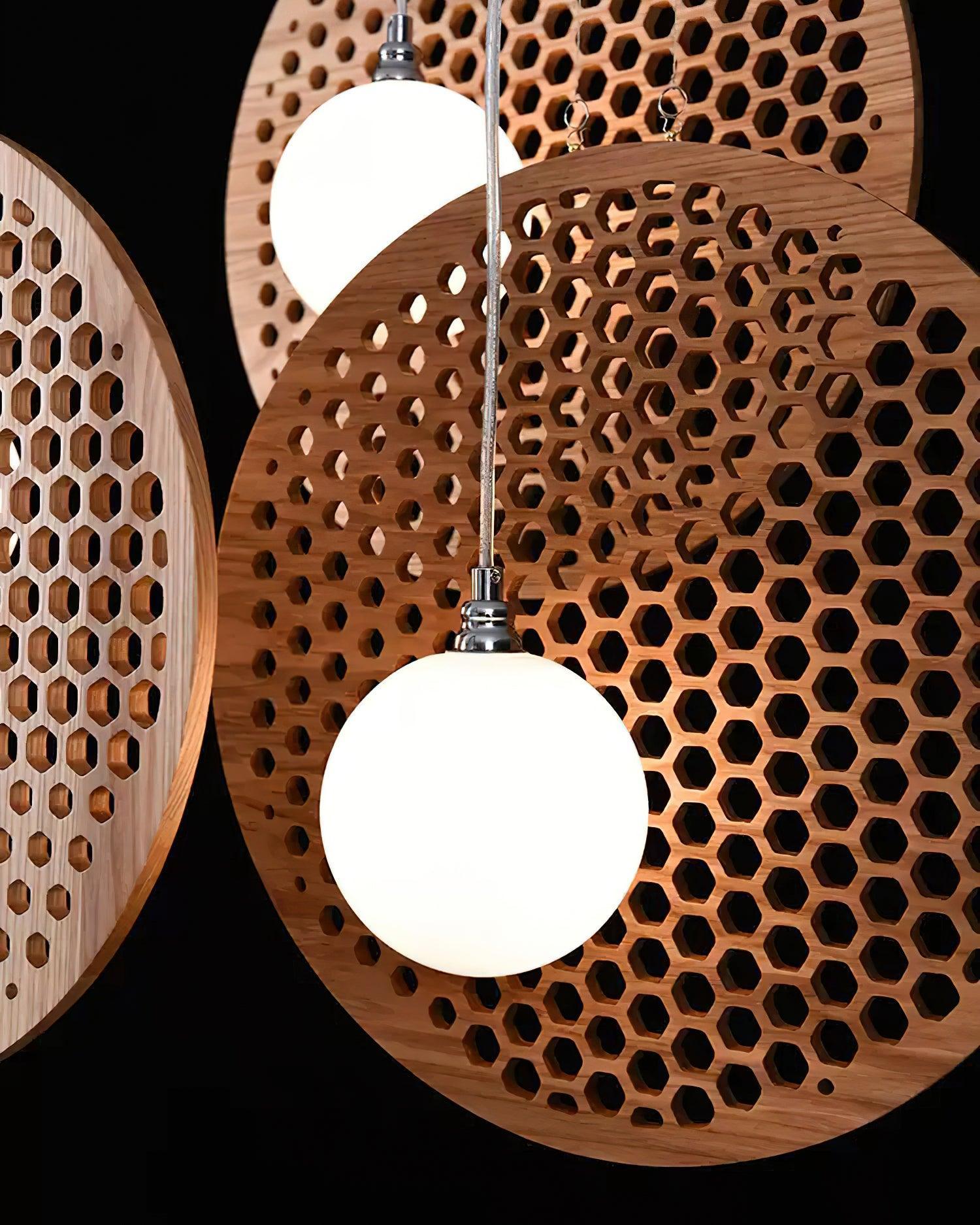 Bee Plate Chandelier 27.6
