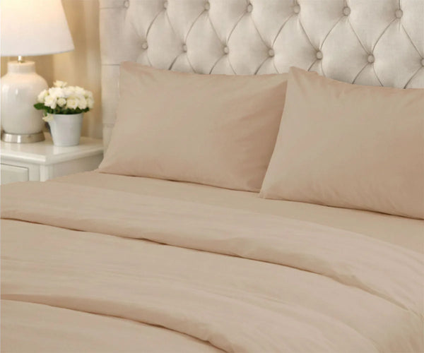 100% Cotton Sateen Pillowcases - Set of 2