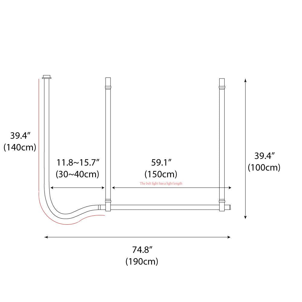 Belt Horizontal Pendant Lamp