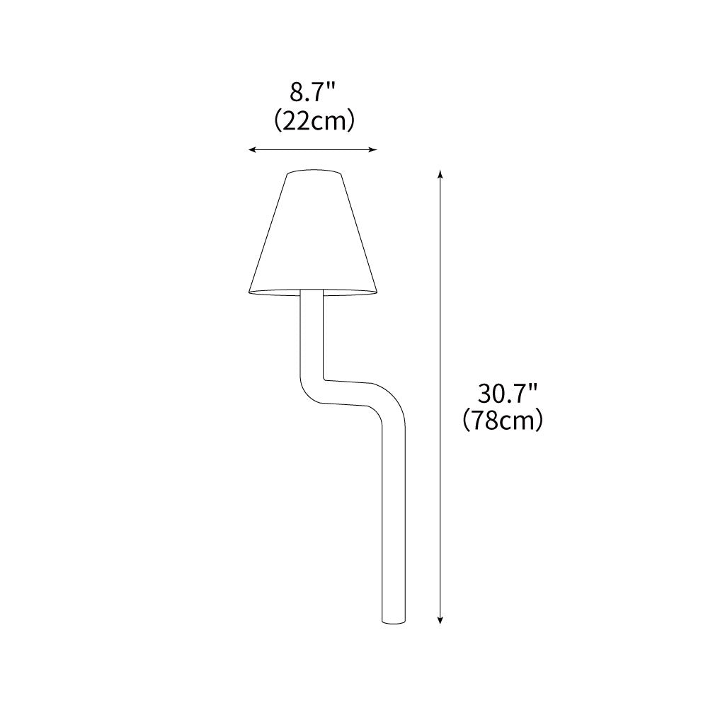 Bend Wood Table Lamp 8.7