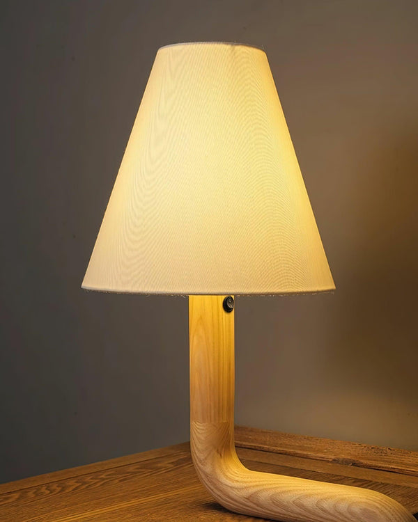 Bend Wood Table Lamp 8.7