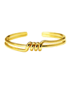 Best Trending Trendy Gold Cuff Bracelet Jewelry Gift on Sale for Women, Lady, Mother, Wife