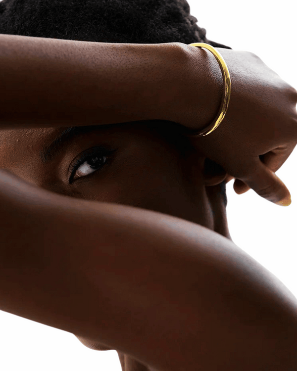 Gold Bangle Bracelet -  Classic