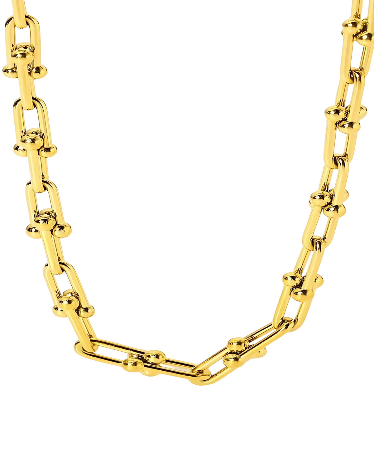 Best Trending Trendy Gold Link Chain Necklace Jewelry Gift on Sale for Women, Lady, Mother, Wife