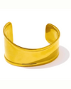 Gold Cuff Bracelet - Bone