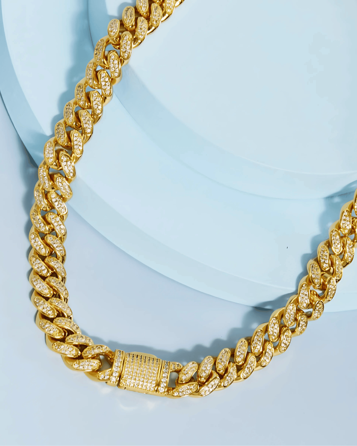Best Trending Trendy Gold Diamond Chain Necklace Jewelry Gift on Sale for Women, Lady, Mother, Wife