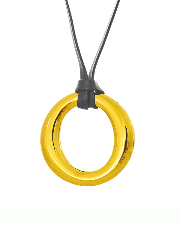 Silver Pendant Necklace - Symbiose Cord