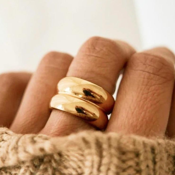 NYC Duo Ridge Ring