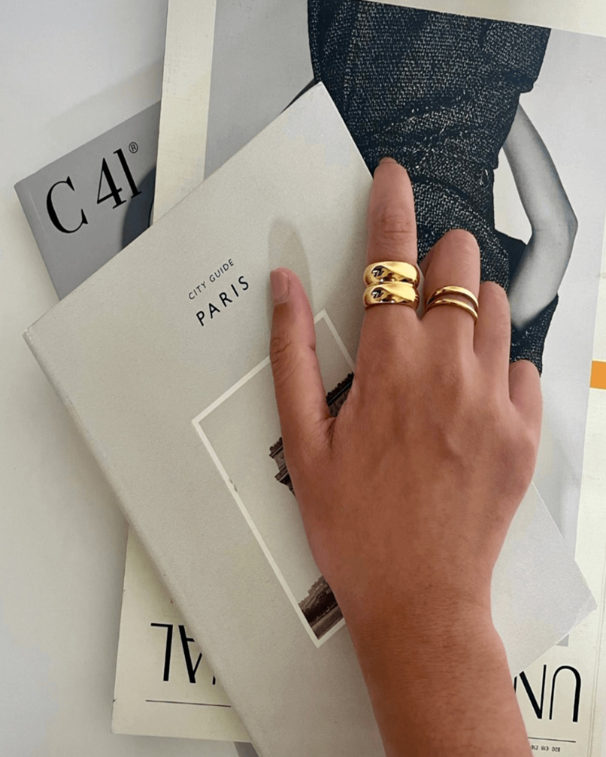 Best Trending Trendy Gold Ring Jewelry Gift on Sale for Women, Lady, Mother, Wife
