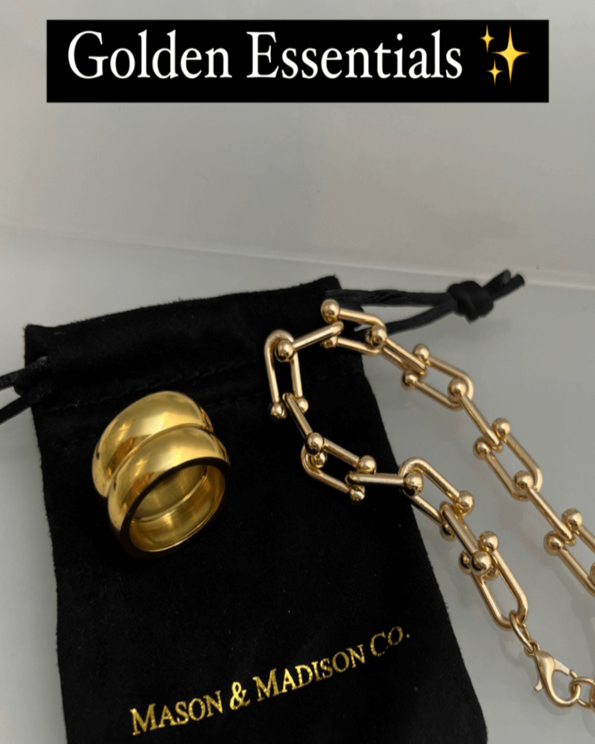 Best Trending Trendy Gold Ring Jewelry Gift on Sale for Women, Lady, Mother, Wife