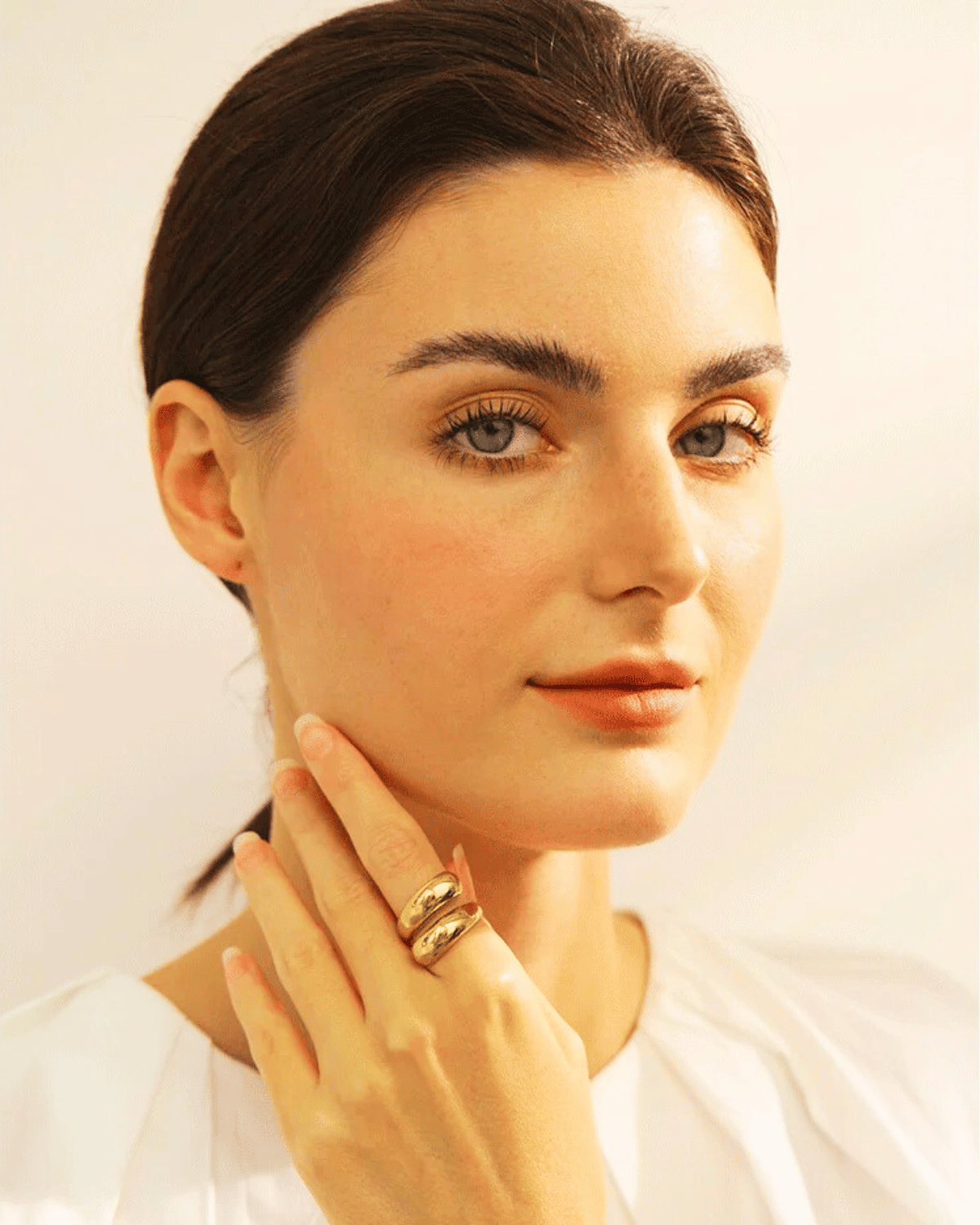 Gold Ring - Double Open