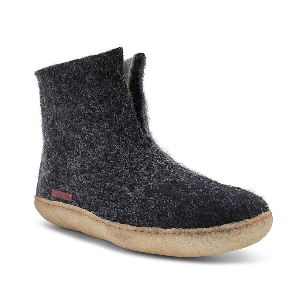 High Boot - Black with Rubber