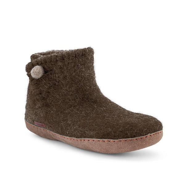 The Daisy - Brown with Leather