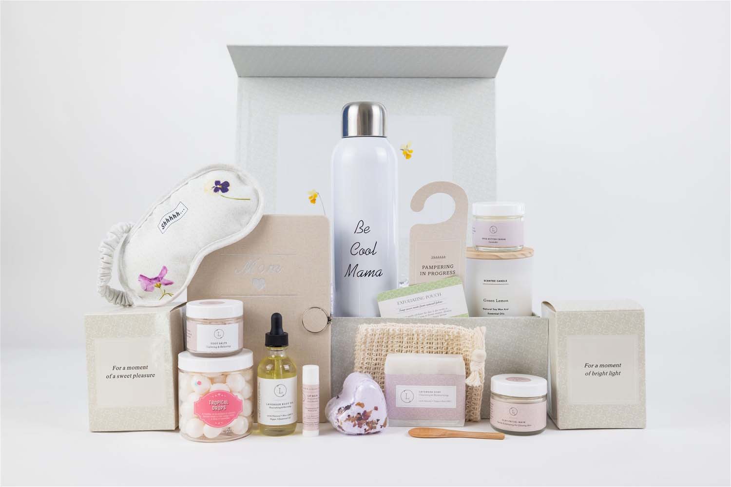 Gift for Mom, Mother's Day gift, Pamper your Mom - Spa Gift Box