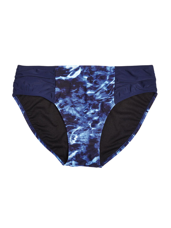 Women's Camo Bikini Bottom - Marlin Navy Hunting Swimwear - Wilderness Dreams