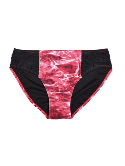 Women's Camo Bikini Bottom - Marlin Navy Hunting Swimwear - Wilderness Dreams