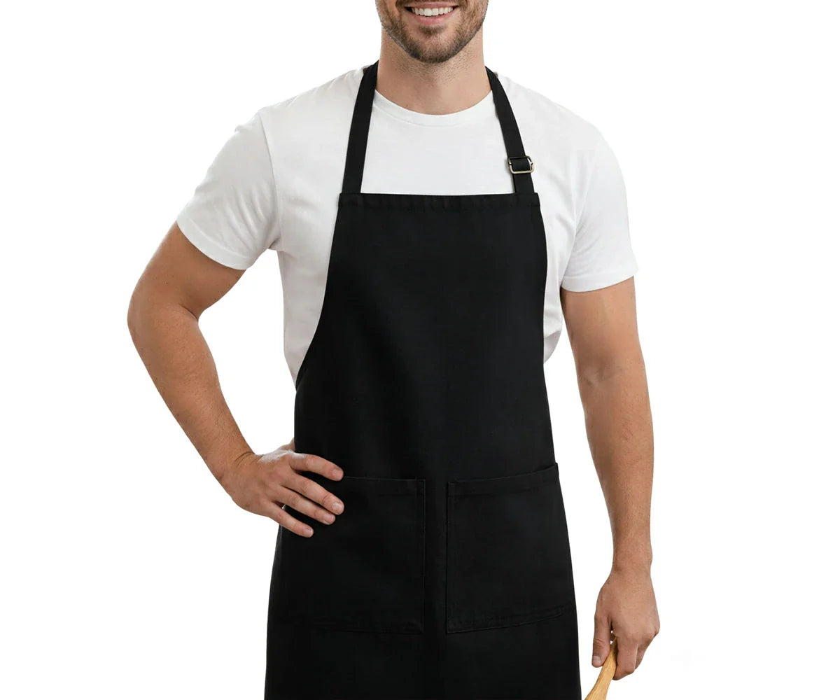 Black Aprons - Chef Aprons for Men/Women