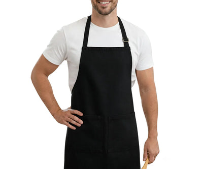 Black Aprons - Chef Aprons for Men/Women