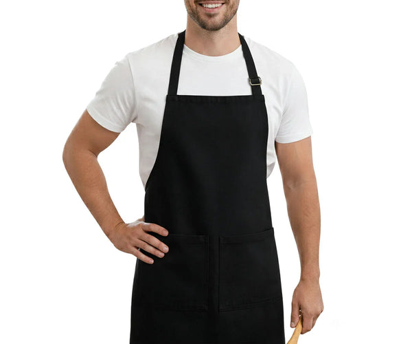 Black Aprons - Chef Aprons for Men/Women
