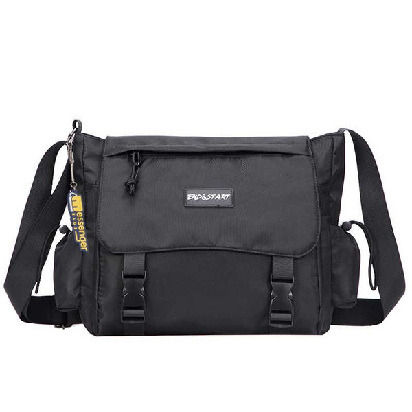Convenient Black Messenger Bag