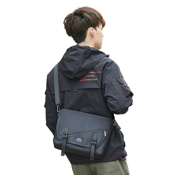 Black Men's Messenger Bag