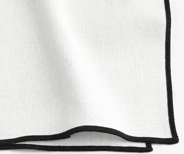 Merrow Stitch Cotton Napkins