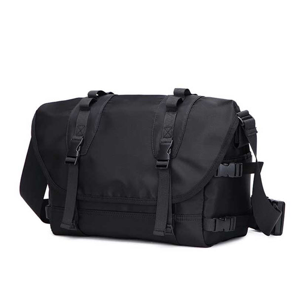 Black Tactical Messenger Bag