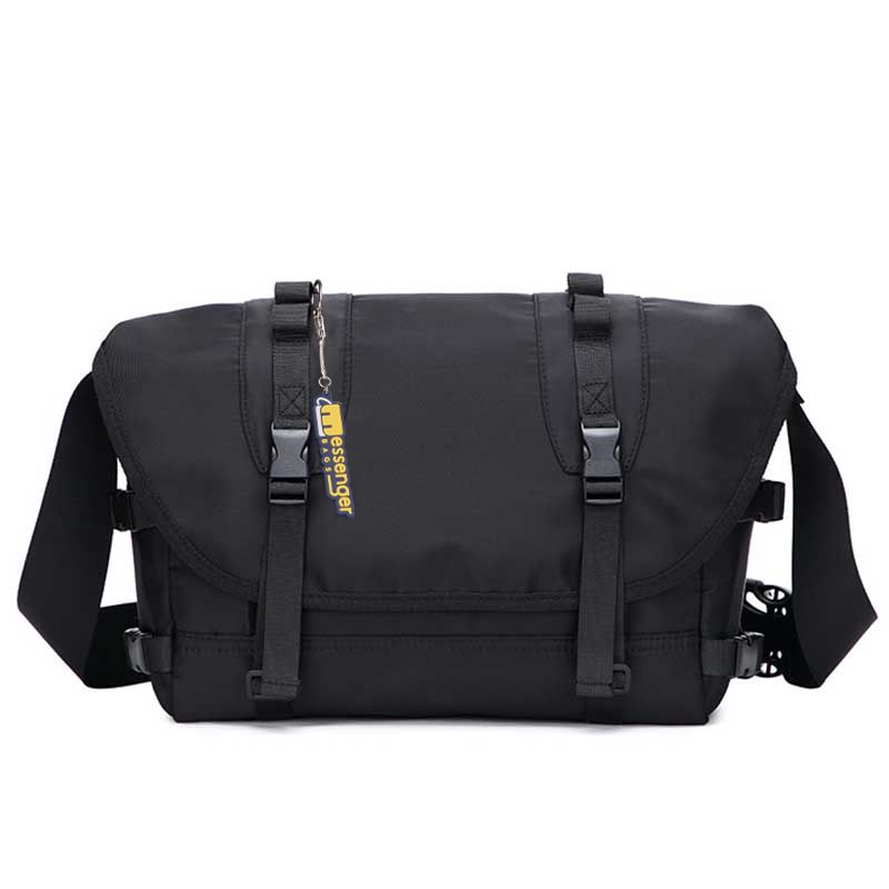 Black Tactical Messenger Bag